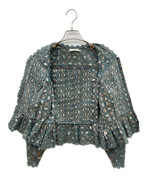 ULLA JOHNSON（ウラ ジョンソン）ULLA JOHNSON (ウラ ジョンソン) ジャケット グリーンの古着・服飾アイテム