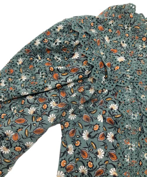 ULLA JOHNSON（ウラ ジョンソン）ULLA JOHNSON (ウラ ジョンソン) ジャケット グリーンの古着・服飾アイテム