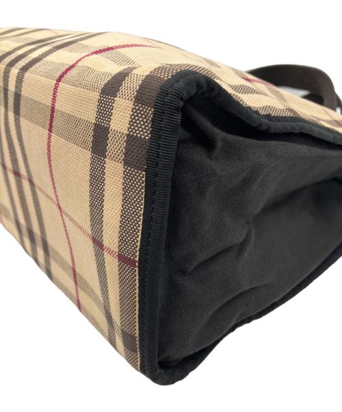 BURBERRY（バーバリー）BURBERRY (バーバリー) ノバチェック　トートバッグ ベージュの古着・服飾アイテム