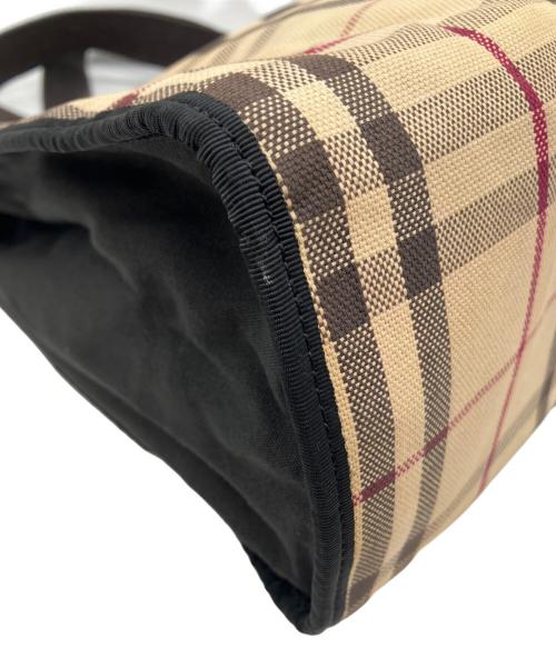 BURBERRY（バーバリー）BURBERRY (バーバリー) ノバチェック　トートバッグ ベージュの古着・服飾アイテム