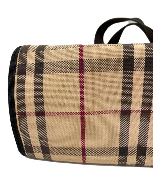 BURBERRY（バーバリー）BURBERRY (バーバリー) ノバチェック　トートバッグ ベージュの古着・服飾アイテム