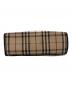 中古・古着 BURBERRY (バーバリー) ノバチェック　トートバッグ ベージュ：5000円
