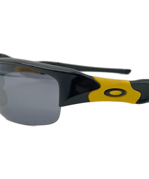 OAKLEY（オークリー）OAKLEY (オークリー) FLAK サングラス ブラック×イエロー サイズ:SIZE 56□21の古着・服飾アイテム