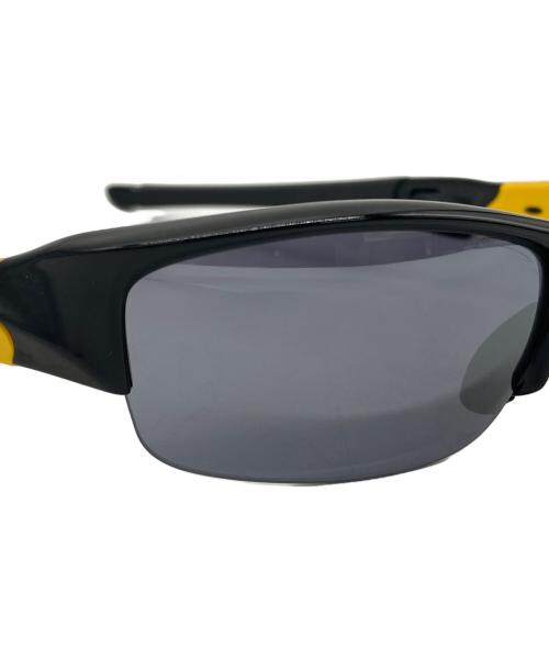 OAKLEY（オークリー）OAKLEY (オークリー) FLAK サングラス ブラック×イエロー サイズ:SIZE 56□21の古着・服飾アイテム