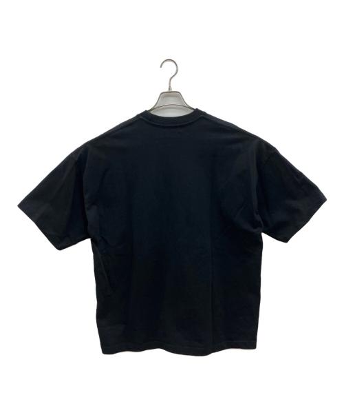 NAUTICA（ノーティカ）NAUTICA (ノーティカ) 半袖カットソー　アーチロゴショートスリーブTシャツ ブラック サイズ:Lの古着・服飾アイテム