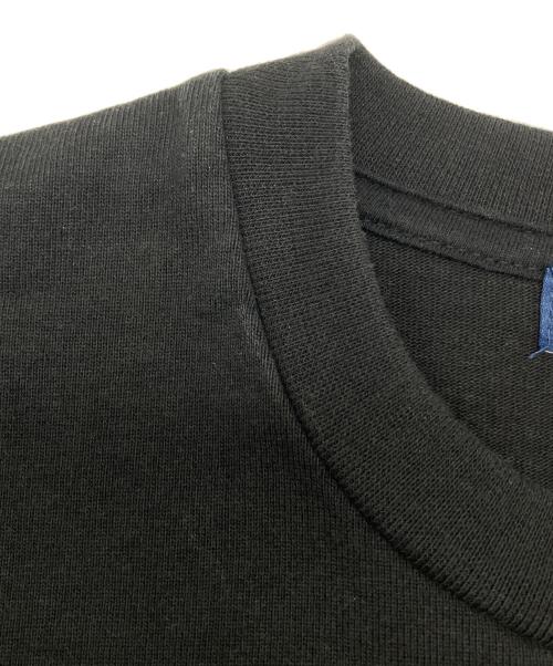 NAUTICA（ノーティカ）NAUTICA (ノーティカ) 半袖カットソー　アーチロゴショートスリーブTシャツ ブラック サイズ:Lの古着・服飾アイテム