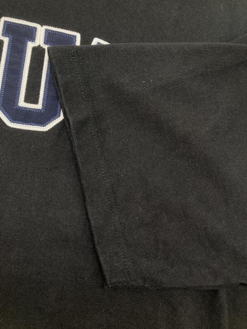 NAUTICA（ノーティカ）NAUTICA (ノーティカ) 半袖カットソー　アーチロゴショートスリーブTシャツ ブラック サイズ:Lの古着・服飾アイテム