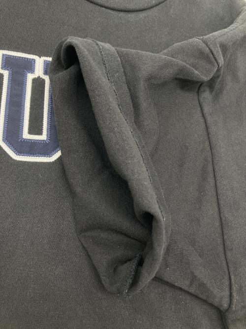 NAUTICA（ノーティカ）NAUTICA (ノーティカ) 半袖カットソー　アーチロゴショートスリーブTシャツ ブラック サイズ:Lの古着・服飾アイテム