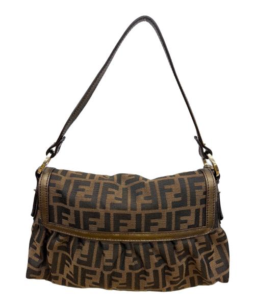 FENDI（フェンディ）FENDI (フェンディ) ズッカ	シェフバッグ ブラウンの古着・服飾アイテム