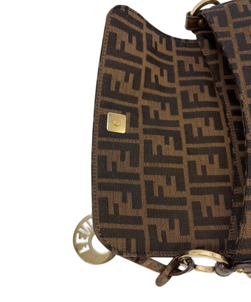 FENDI（フェンディ）FENDI (フェンディ) ズッカ	シェフバッグ ブラウンの古着・服飾アイテム