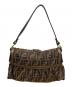 FENDI (フェンディ) ズッカ	シェフバッグ ブラウン：85000円