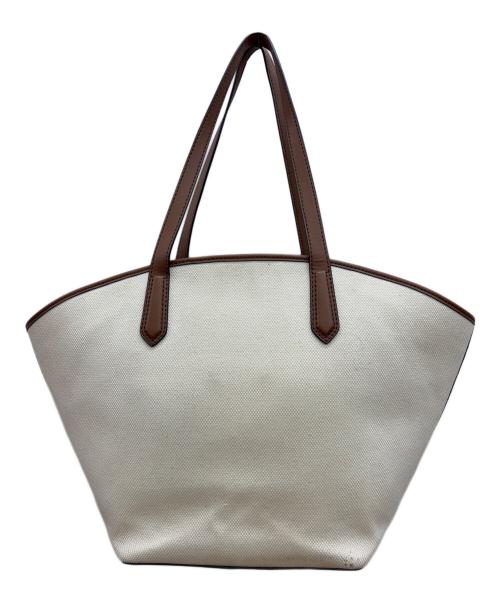 MICHAEL KORS（マイケルコース）MICHAEL KORS (マイケルコース) トートバッグ ベージュ×ブラウンの古着・服飾アイテム