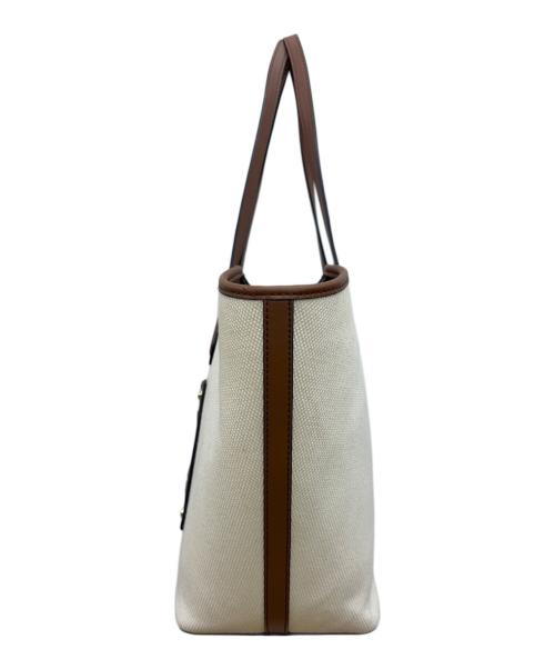 MICHAEL KORS（マイケルコース）MICHAEL KORS (マイケルコース) トートバッグ ベージュ×ブラウンの古着・服飾アイテム