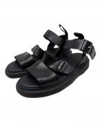 Dr.Martensドクターマーチン）の古着「 Gryphon（グリフォン） Brando Leather Gladiator Sandals　	ストラップサンダル」｜ブラック