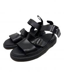 Dr.Martens（ドクターマーチン）の古着「 Gryphon（グリフォン） Brando Leather Gladiator Sandals　	ストラップサンダル」｜ブラック