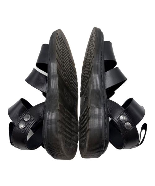 Dr.Martens（ドクターマーチン）Dr.Martens (ドクターマーチン)  Gryphon（グリフォン） Brando Leather Gladiator Sandals　	ストラップサンダル ブラック サイズ:25の古着・服飾アイテム