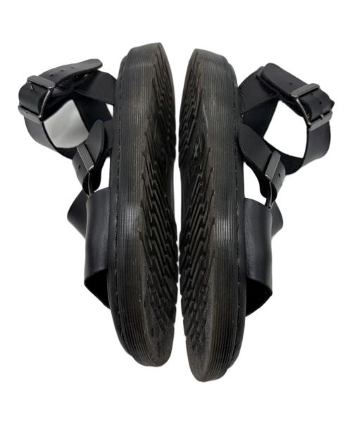 Dr.Martens（ドクターマーチン）Dr.Martens (ドクターマーチン)  Gryphon（グリフォン） Brando Leather Gladiator Sandals　	ストラップサンダル ブラック サイズ:25の古着・服飾アイテム