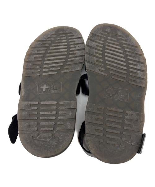 Dr.Martens（ドクターマーチン）Dr.Martens (ドクターマーチン)  Gryphon（グリフォン） Brando Leather Gladiator Sandals　	ストラップサンダル ブラック サイズ:25の古着・服飾アイテム