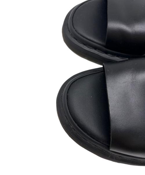 Dr.Martens（ドクターマーチン）Dr.Martens (ドクターマーチン)  Gryphon（グリフォン） Brando Leather Gladiator Sandals　	ストラップサンダル ブラック サイズ:25の古着・服飾アイテム