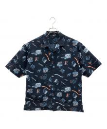 THE NORTH FACE（ザ ノース フェイス）の古着「アロハシャツ」｜ネイビー