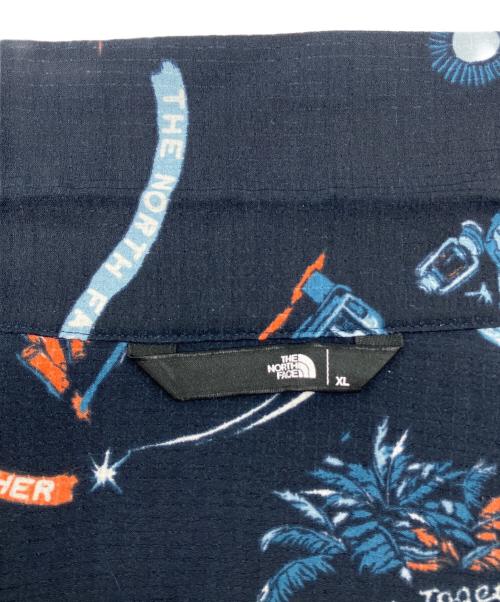 THE NORTH FACE（ザ ノース フェイス）THE NORTH FACE (ザ ノース フェイス) アロハシャツ ネイビー サイズ:XLの古着・服飾アイテム