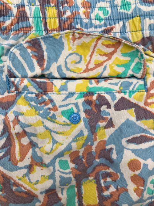 Patagonia（パタゴニア）Patagonia (パタゴニア) ファンホッガ・ショーツ スカイブルー×イエロー サイズ:Ｍの古着・服飾アイテム