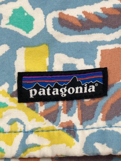 Patagonia（パタゴニア）Patagonia (パタゴニア) ファンホッガ・ショーツ スカイブルー×イエロー サイズ:Ｍの古着・服飾アイテム