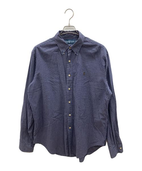 RALPH LAUREN（ラルフローレン）RALPH LAUREN (ラルフローレン) 長袖シャツ ネイビー サイズ:Lの古着・服飾アイテム