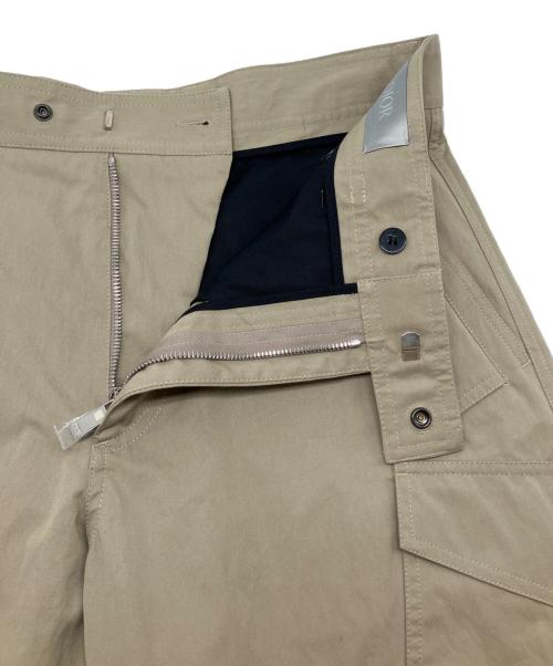 Dior（ディオール）Dior (ディオール) ナイロンカーゴパンツ ブラウン×ブラック サイズ:48 未使用品の古着・服飾アイテム