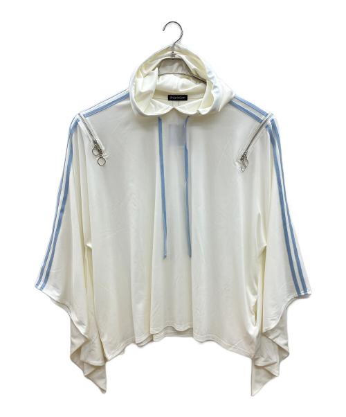 anonenone（アノネノネ）anonenone (アノネノネ) 袂パーカー ホワイト サイズ:不明の古着・服飾アイテム