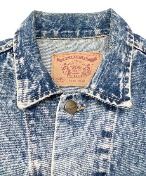 FITTZ（フィッツ）FITTZ (フィッツ) デニムジャケット インディゴ サイズ:Lの古着・服飾アイテム