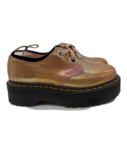 Dr.Martens（ドクターマーチン）Dr.Martens (ドクターマーチン) スニーカー ブラック×ピンク サイズ:38の古着・服飾アイテム