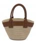 Her lip to (ハーリップトゥ) Palma Mini Tote Bag ベージュ×ブラウン：10000円