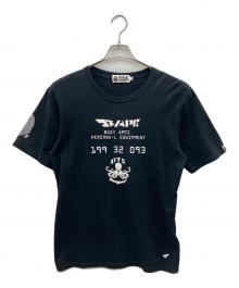A BATHING APE（アベイシングエイプ）の古着「半袖カットソー」｜ブラック
