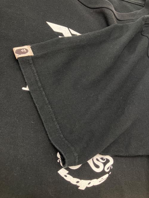 A BATHING APE（アベイシングエイプ）A BATHING APE (アベイシングエイプ) 半袖カットソー ブラック サイズ:Lの古着・服飾アイテム