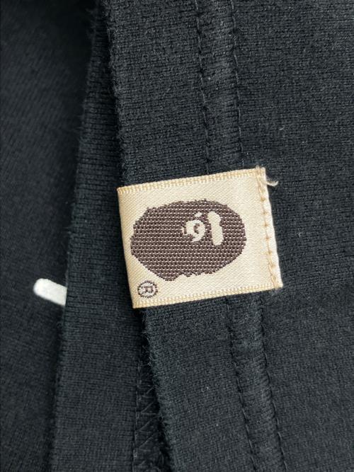 A BATHING APE（アベイシングエイプ）A BATHING APE (アベイシングエイプ) 半袖カットソー ブラック サイズ:Lの古着・服飾アイテム