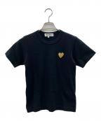 PLAY COMME des GARCONSプレイコムデギャルソン）の古着「半袖カットソー」｜ブラック