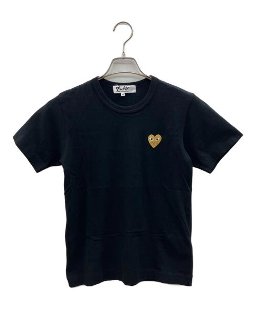 PLAY COMME des GARCONS（プレイコムデギャルソン）PLAY COMME des GARCONS (プレイコムデギャルソン) 半袖カットソー ブラック サイズ:Ｍの古着・服飾アイテム