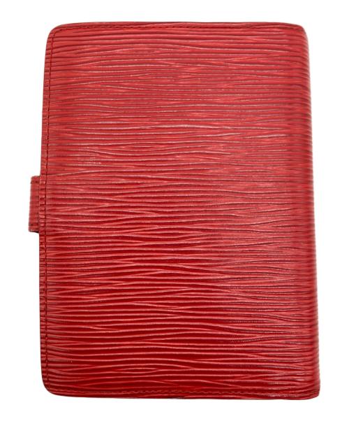 LOUIS VUITTON（ルイ ヴィトン）LOUIS VUITTON (ルイ ヴィトン) 手帳カバー エピ アジェンダPM レッドの古着・服飾アイテム