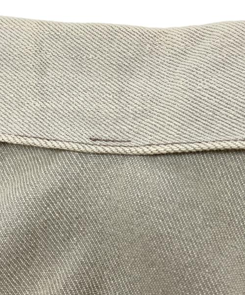 Essay（エッセイ）Essay (エッセイ) デニムジャケット　FOLD COLLAR DENIM JACKET グレー サイズ:SIZE ONEの古着・服飾アイテム