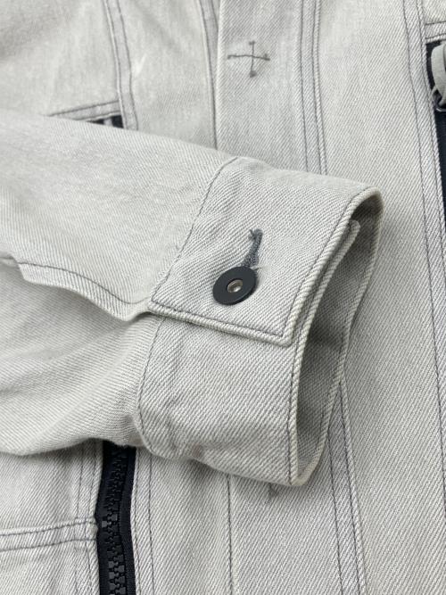 Essay（エッセイ）Essay (エッセイ) デニムジャケット　FOLD COLLAR DENIM JACKET グレー サイズ:SIZE ONEの古着・服飾アイテム