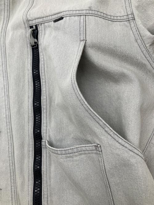 Essay（エッセイ）Essay (エッセイ) デニムジャケット　FOLD COLLAR DENIM JACKET グレー サイズ:SIZE ONEの古着・服飾アイテム