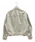 Essay (エッセイ) デニムジャケット　FOLD COLLAR DENIM JACKET グレー サイズ:SIZE ONE：13000円