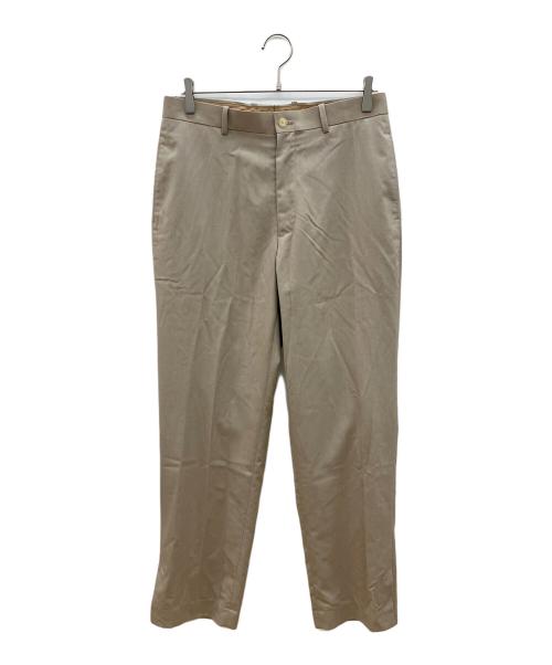 AURALEE（オーラリー）AURALEE (オーラリー) スラックス　WOOL SILK TROPICAL SLACKS ブラウン サイズ:4の古着・服飾アイテム
