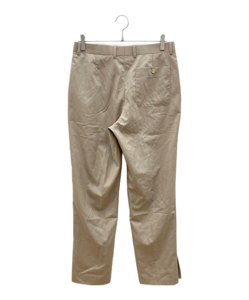 AURALEE（オーラリー）AURALEE (オーラリー) スラックス　WOOL SILK TROPICAL SLACKS ブラウン サイズ:4の古着・服飾アイテム