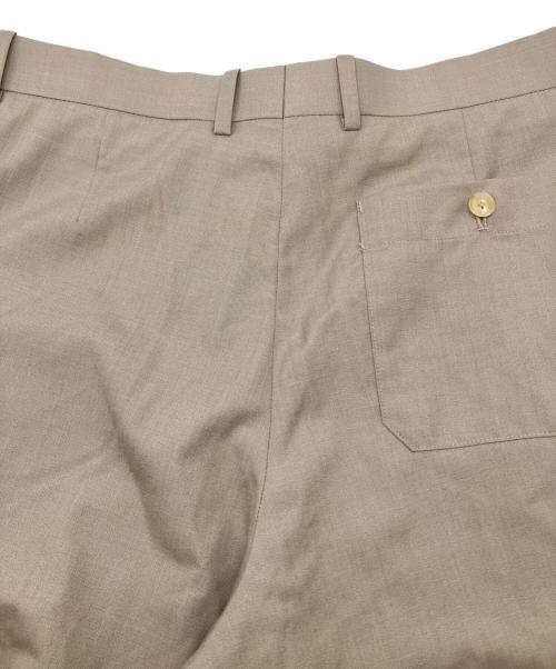 AURALEE（オーラリー）AURALEE (オーラリー) スラックス　WOOL SILK TROPICAL SLACKS ブラウン サイズ:4の古着・服飾アイテム