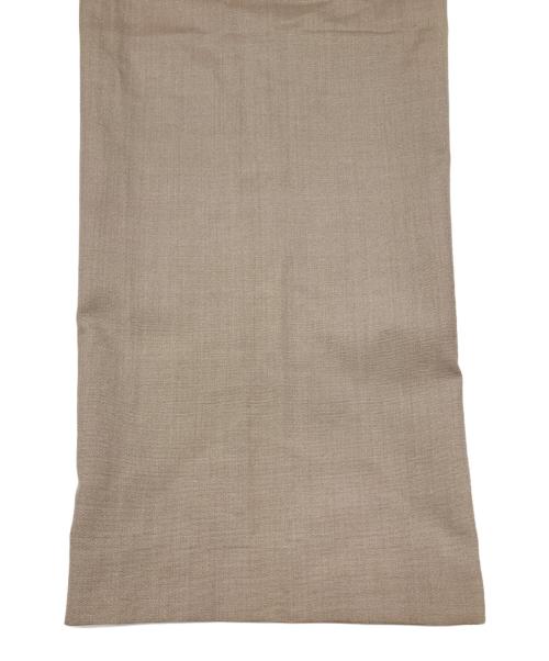 AURALEE（オーラリー）AURALEE (オーラリー) スラックス　WOOL SILK TROPICAL SLACKS ブラウン サイズ:4の古着・服飾アイテム
