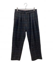 stein（シュタイン）の古着「ウールパンツ」｜ブラウン