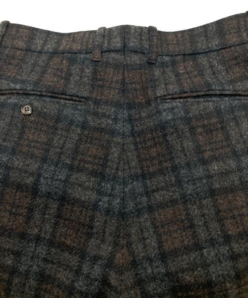 stein（シュタイン）stein (シュタイン) ウールパンツ ブラウン サイズ:Ｍの古着・服飾アイテム