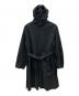 stein（シュタイン）の古着「OVERSIZED LAYERED HOODED COAT」｜ブラック